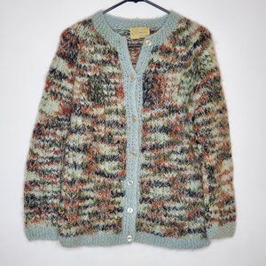 Colebrook Wool Mohair Hand Knit Sweater No Size